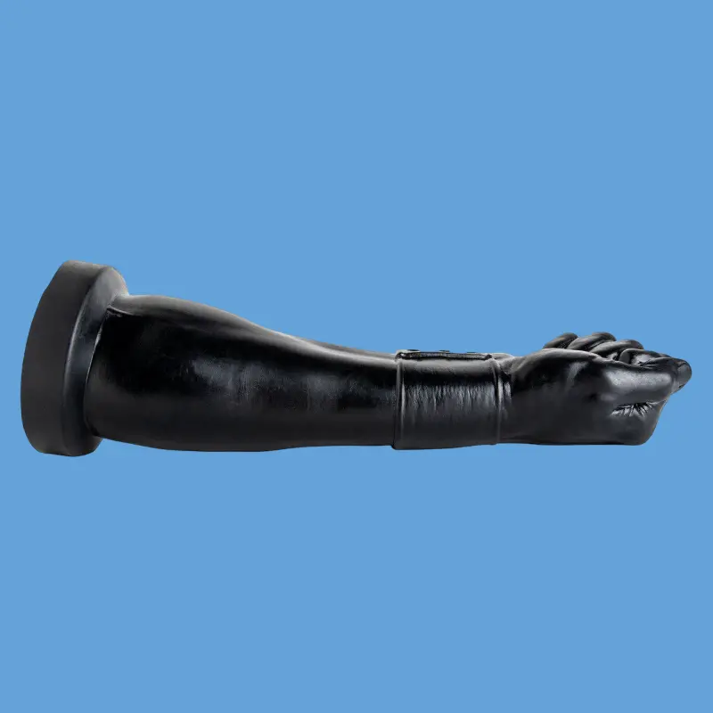 Hankey's Toys Gut Puncher Fisting Dildo, waisted 3 sizes | Dark-Ink