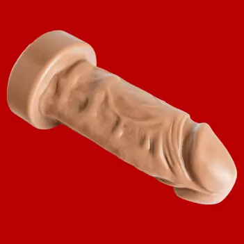 Hankey's Toys LW Tip Dildo, vier Größen Medium bis XXXL | Dark-Ink