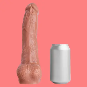 Hankey's Toys Jack Hunter Realistic Dildo, lifecast 4 sizes | Dark-Ink