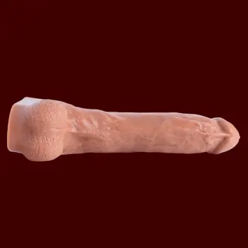 Hankey's Toys Jack Hunter Realistic Dildo, lifecast 4 sizes | Dark-Ink