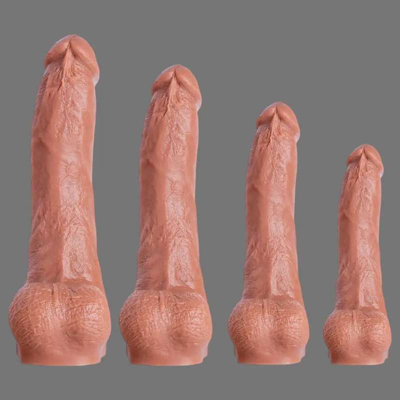 Hankey's Toys Jack Hunter Realistic Dildo, lifecast 4 sizes | Dark-Ink