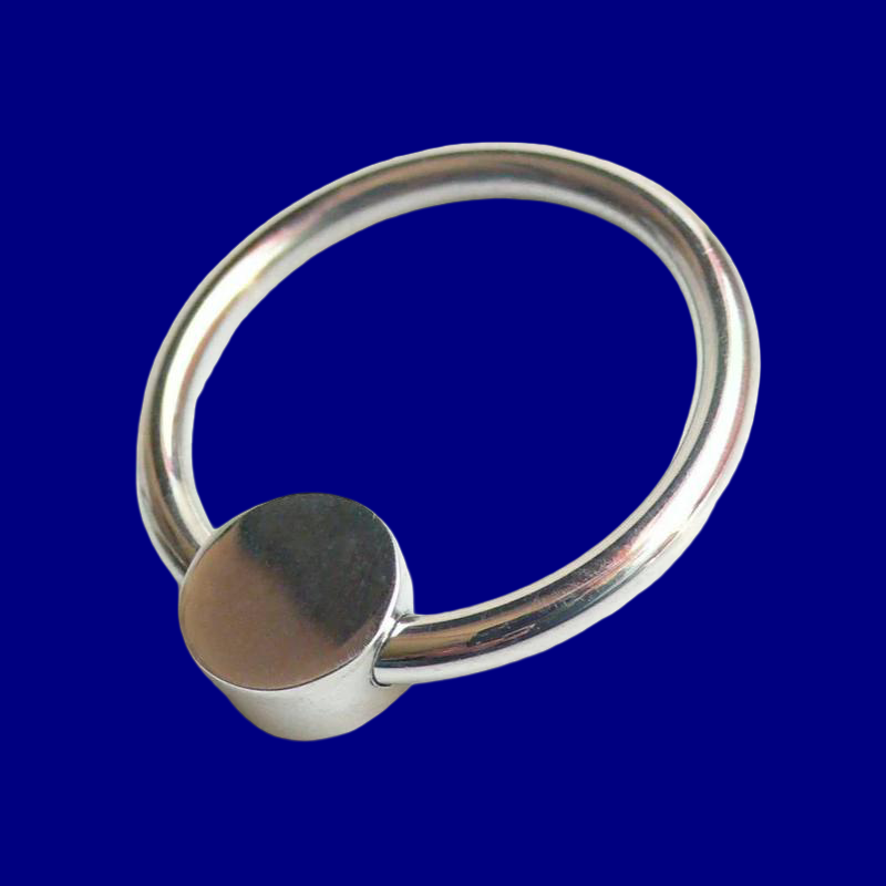 Glans ring with plate