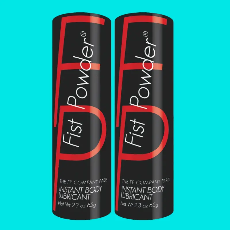 Fisting Gleitgel Pulver FistPowder X2, 65 g, bis 13 Liter | Dark-Ink
