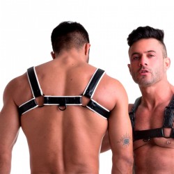 665 Vegan bulldog harness