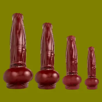Hankey's Toys Horse Dildo II Pferde-Dildo, Mitte | Dark-Ink