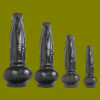 Dildo caballo Horse Dildo II Hankey's Toys, Vac-U-Lock | Dark-Ink