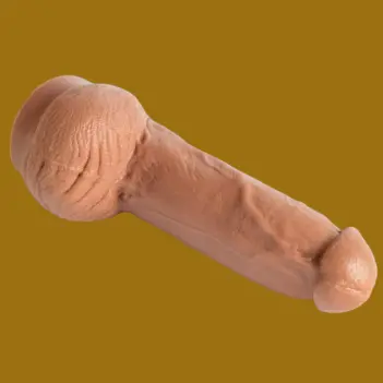 Hankey's Toys Marco Napoli Realistic Dildo, 4 sizes | Dark-Ink