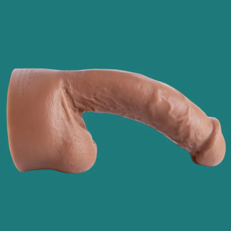 Hankey's Toys Isaac X Realistic Dildo, 4 sizes up to 4XL | Dark-Ink