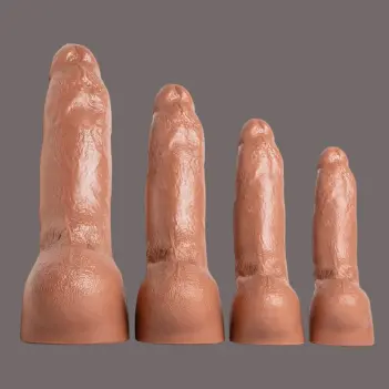 Gode réaliste Mr. Clementine Hankey's Toys, 4 tailles | Dark-Ink