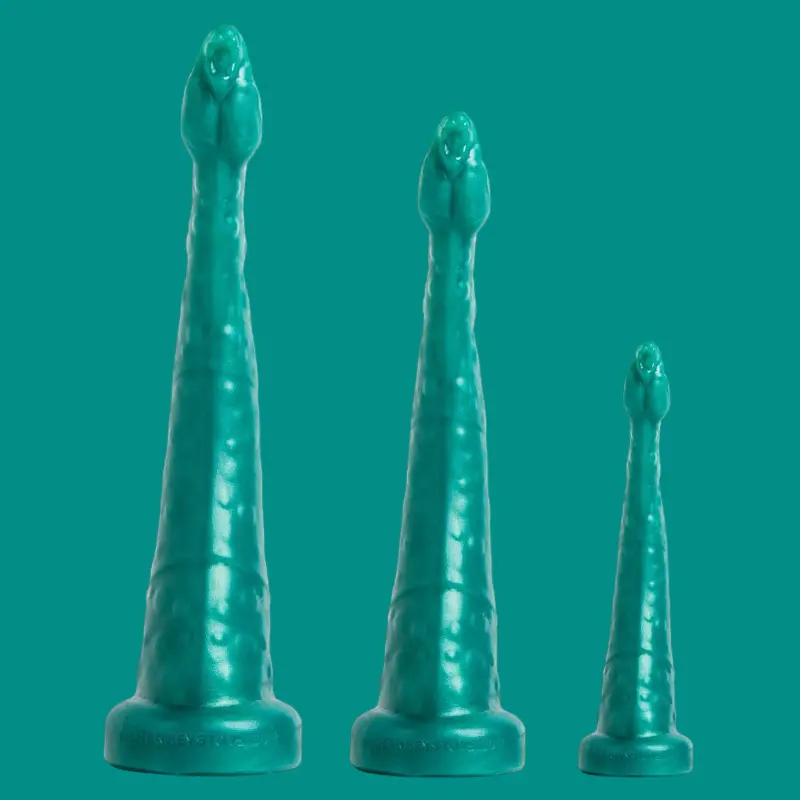 Dildo fantasy Sigmaloid Green Hankey's Toys, 3 tallas | Dark-Ink