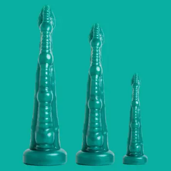Dildo fantasy Sigmaloid Green Hankey's Toys, 3 tallas | Dark-Ink