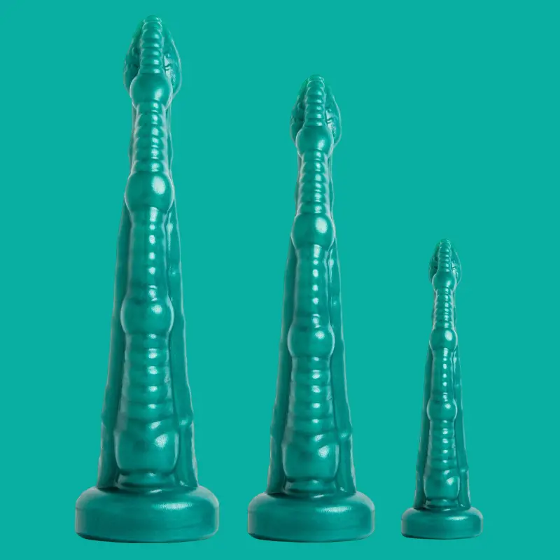 Dildo fantasy Sigmaloid Green Hankey's Toys, 3 tallas | Dark-Ink