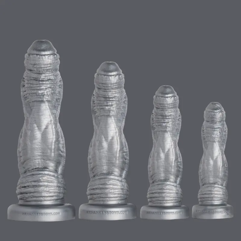 Dildo fantasy Horny Rhino Hankey's Toys, dos nudos 4 tallas | Dark-Ink