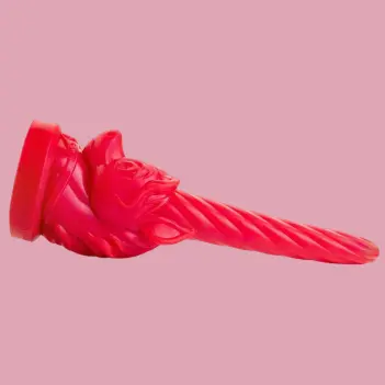 Gode fantasy Unicorn Dildo Red Hankey's Toys, 4 tailles | Dark-Ink