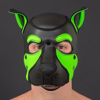 Neo frisky pup hood Green Lime