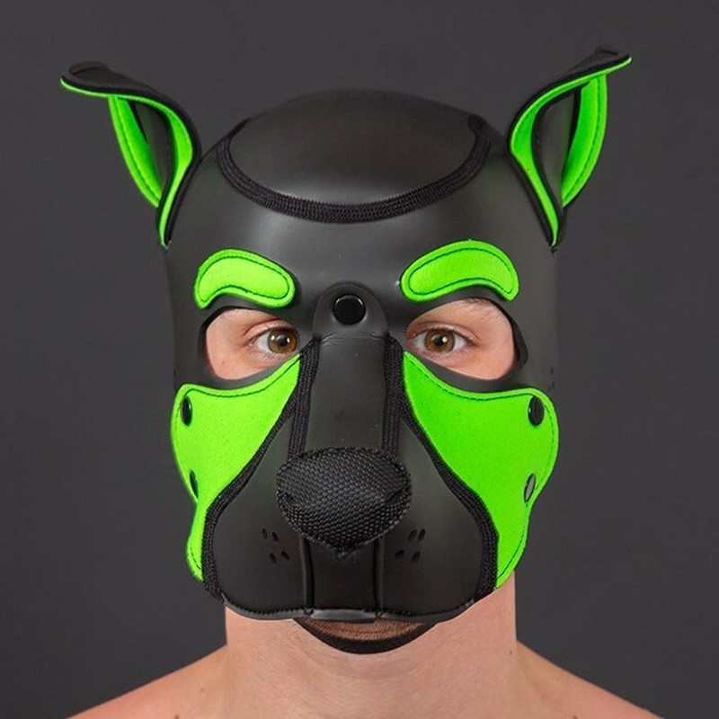 Neo frisky pup hood Green Lime