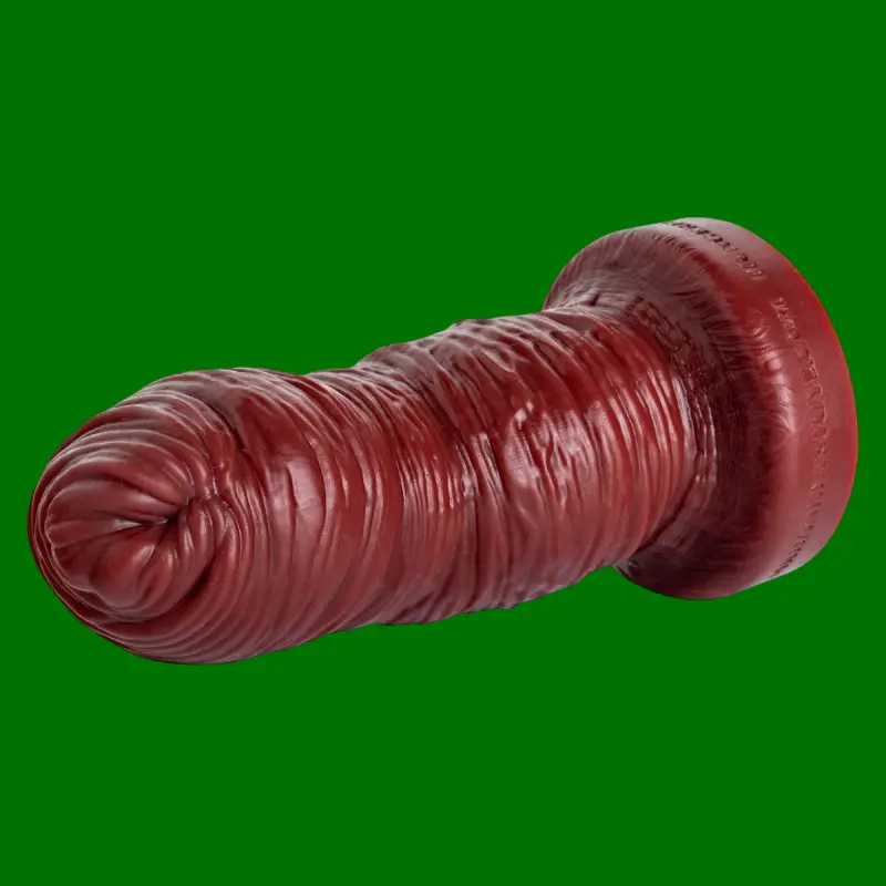 Hankey's Toys HungerFF Prolapse Dildo, life cast, 4 sizes | Dark-Ink