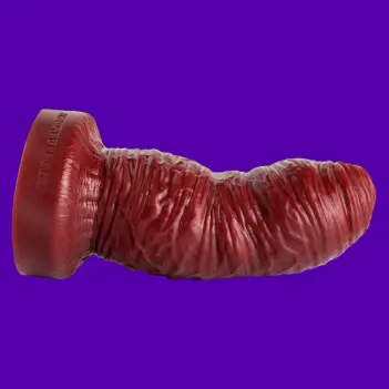 Hankey's Toys HungerFF Prolapse Dildo, life cast, 4 sizes | Dark-Ink