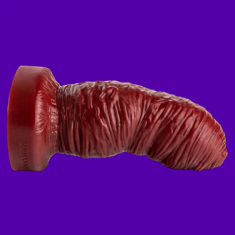 Hankey's Toys HungerFF Prolapse Dildo, life cast, 4 sizes | Dark-Ink