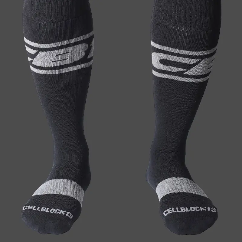 Chaussettes hautes Dark Pup CB13 Kennel Club, taille unique | Dark-Ink
