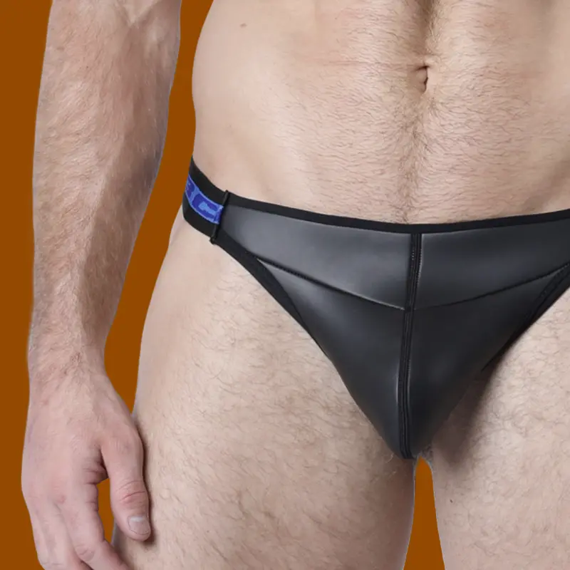 Battle Jockstrap Neopren Cellblock 13, abnehmbarer C-Ring | Dark-Ink
