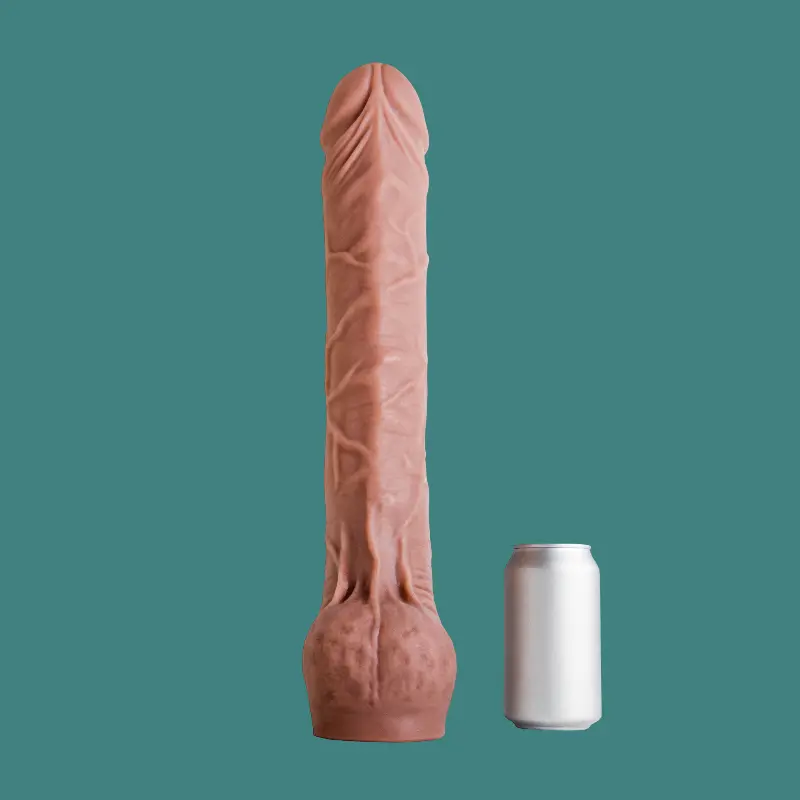 Gode long Largo Hankey's Toys, 40 cm insérables | Dark-Ink