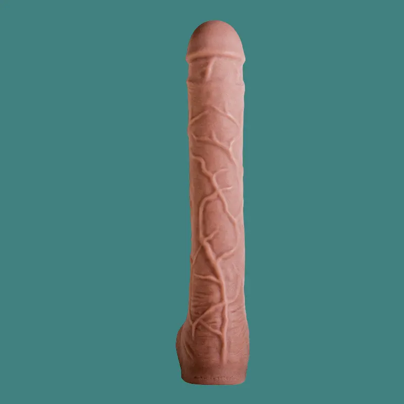 Gode long Largo Hankey's Toys, 40 cm insérables | Dark-Ink