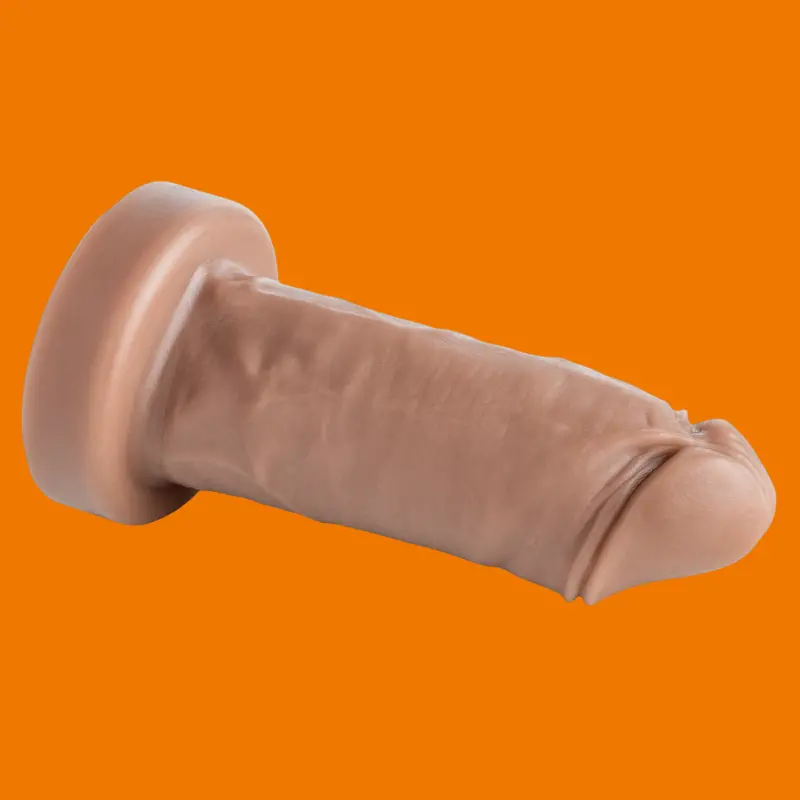 Hankey's Toys Mateo Realistic Dildo, lifecast, 4 sizes | Dark-Ink