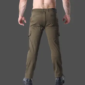 Pantalón cargo CB13 Conquest Army, cremallera trasera | Dark-Ink
