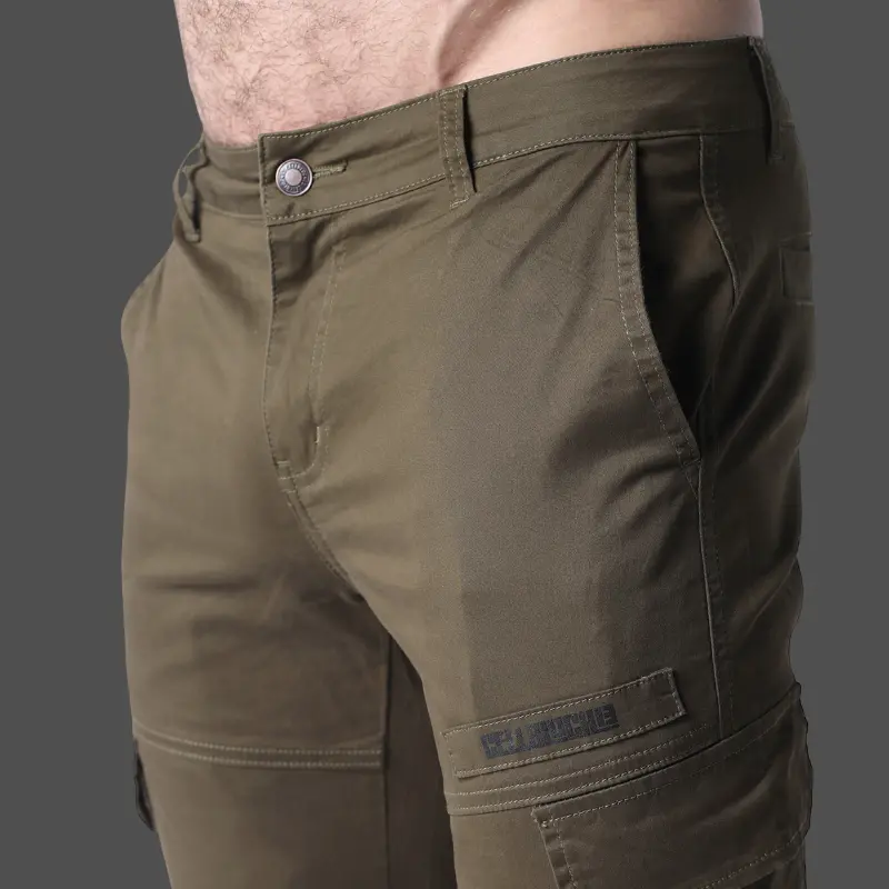 Pantalón cargo CB13 Conquest Army, cremallera trasera | Dark-Ink