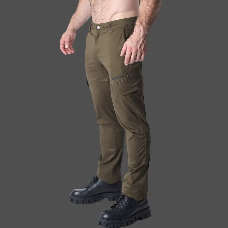 Pantalón cargo CB13 Conquest Army, cremallera trasera | Dark-Ink