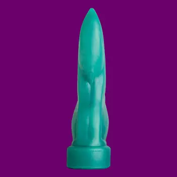 Hankey's Toys Taintacle Tentakel-Dildo, S-Kurve, Knoten | Dark-Ink