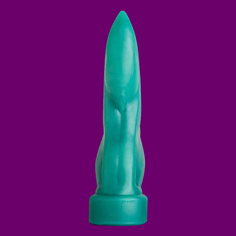 Hankey's Toys Taintacle Tentakel-Dildo, S-Kurve, Knoten | Dark-Ink