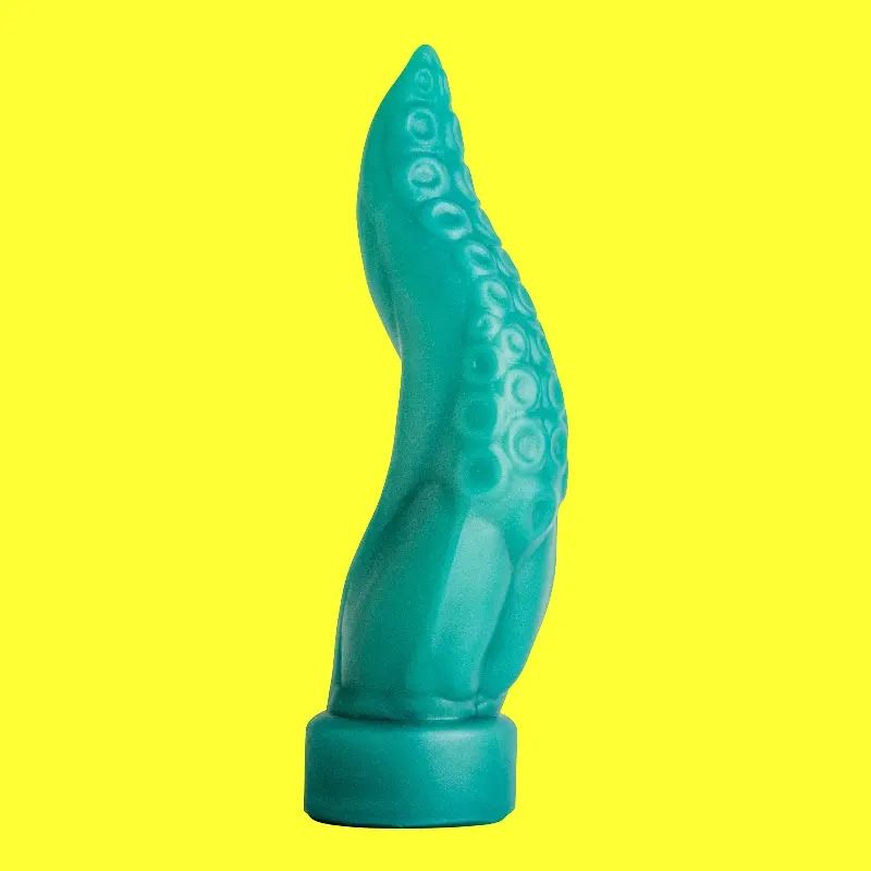 Hankey's Toys Taintacle Tentakel-Dildo, S-Kurve, Knoten | Dark-Ink