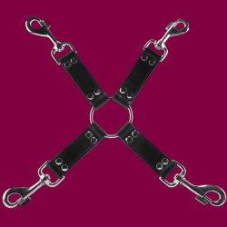 Leather hogties