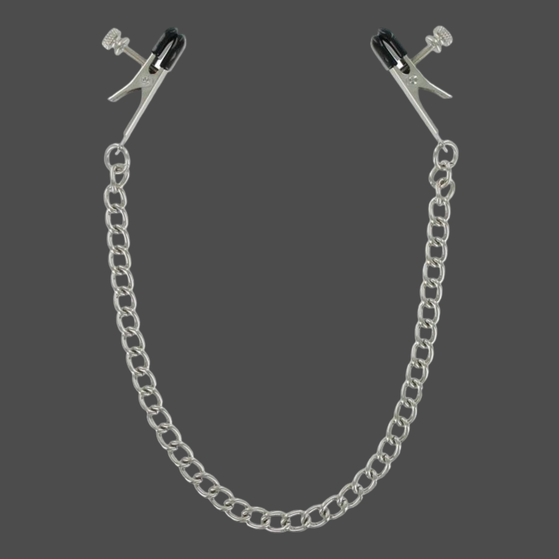 Alligator adjustable nipple clamps rubber coated