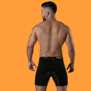 Locker Gear Chap Shorts, versteckter Reißverschluss | Dark-Ink