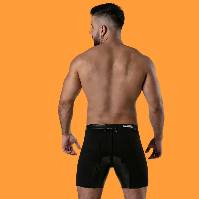 Locker Gear Chap Shorts, versteckter Reißverschluss | Dark-Ink