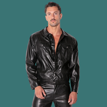 SF LEATHERETTE JACKET