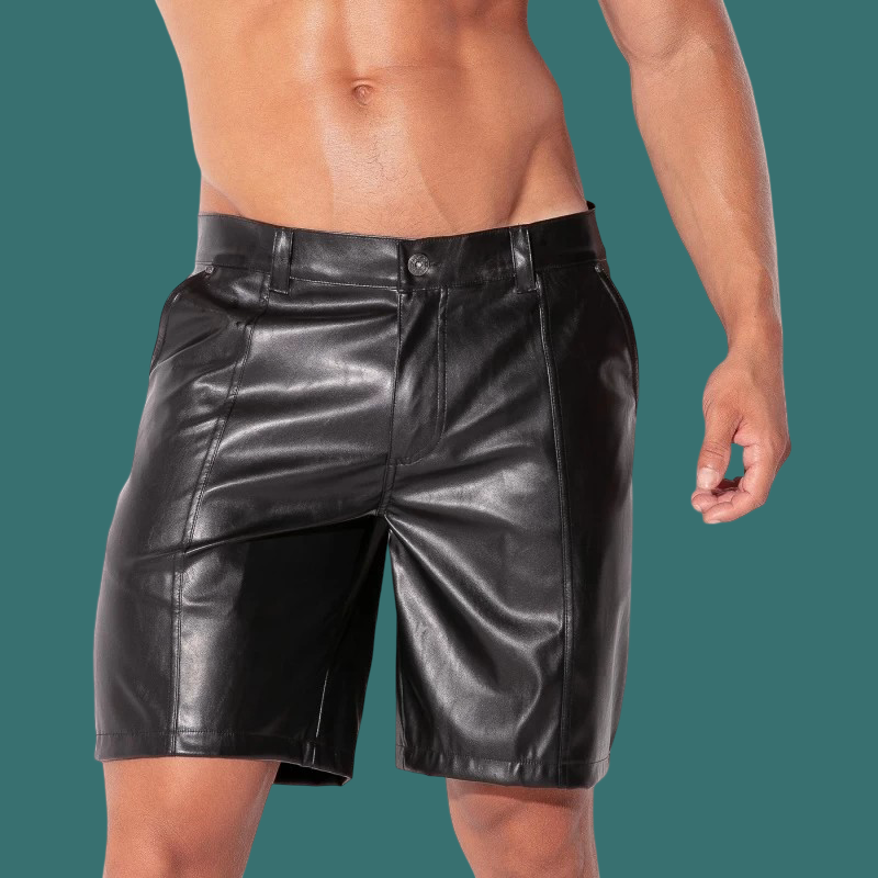 SF LEATHERETTE SHORT