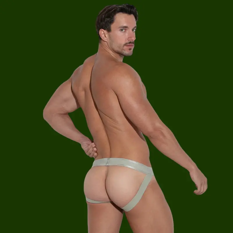 CODE 22 Core Jockstrap: Jacquard-Bund, kein Verrutschen | Dark-Ink