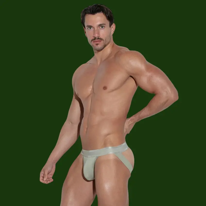 CODE 22 Core Jockstrap: Jacquard-Bund, kein Verrutschen | Dark-Ink