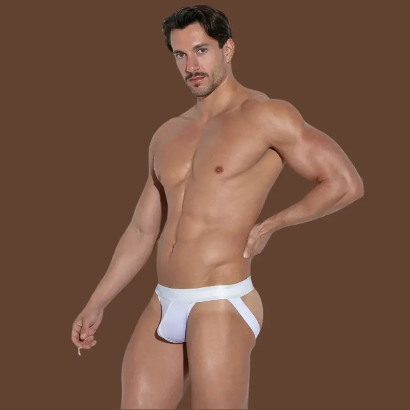CODE 22 Core Jockstrap: Jacquard-Bund, kein Verrutschen | Dark-Ink