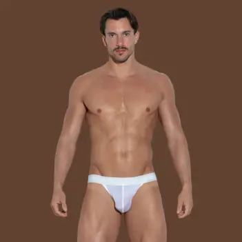 CODE 22 Core Jockstrap: Jacquard-Bund, kein Verrutschen | Dark-Ink