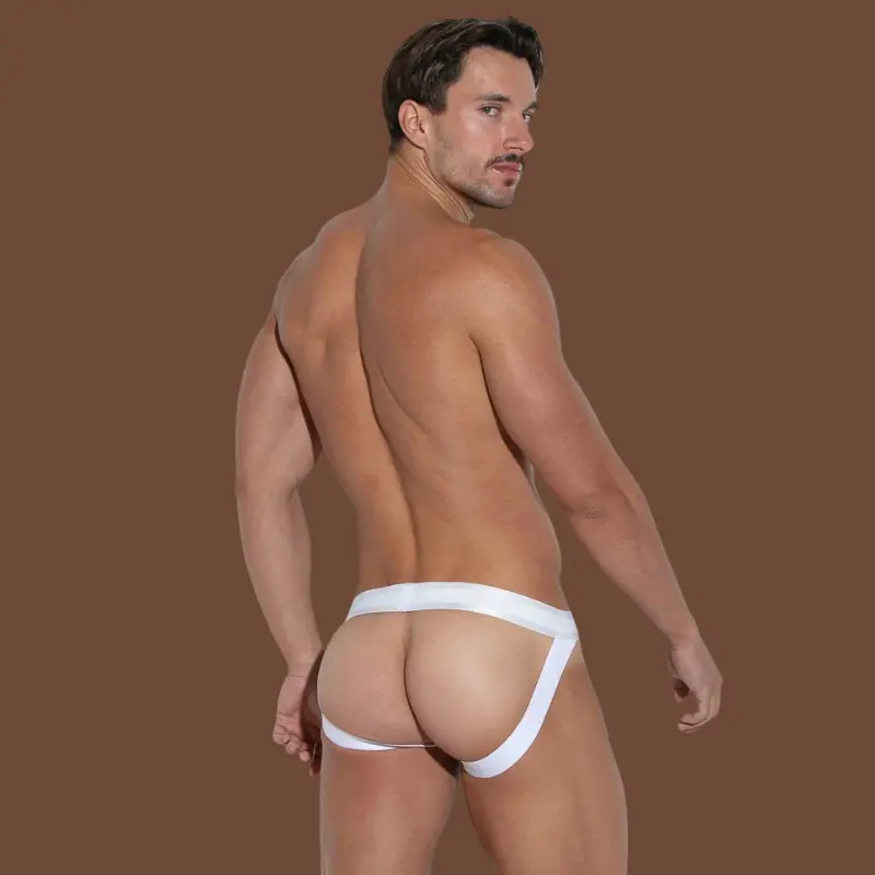 CODE 22 Core Jockstrap: Jacquard-Bund, kein Verrutschen | Dark-Ink