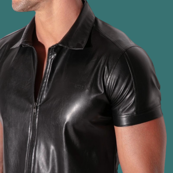 SF LEATHERETTE SHORT