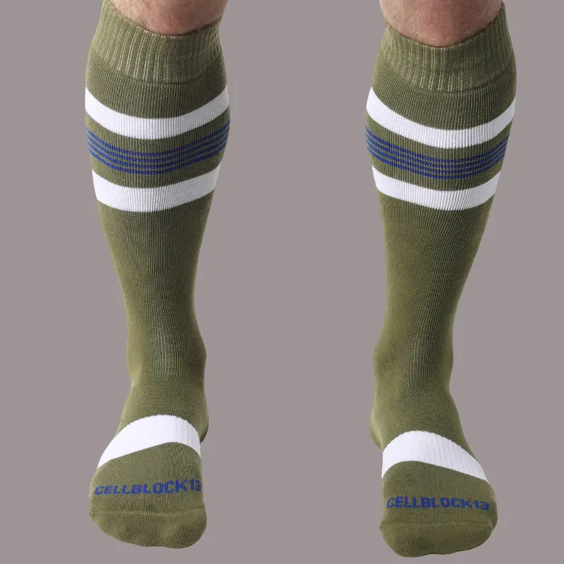 Chaussettes montantes Tight End CB13, 6 coloris coordonnés | Dark-Ink