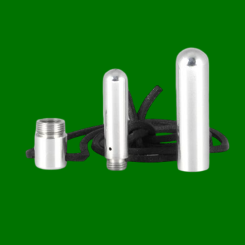 Stainless Steel Poppers Inhaler with Neck Cord – Portable Aroma Tube