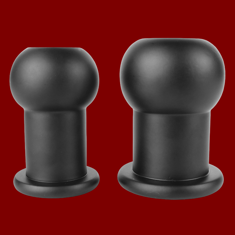 Anal Stretcher Plug Aluminium Black Edition – Matte Finish Tunnel Plug