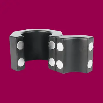 DARKLINE ZE NUT Black Edition – Ballstretcher acier noir mat